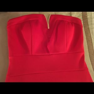 Red dress